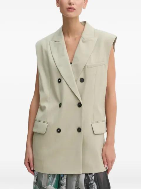 double-breasted sleeveless top by IRO
