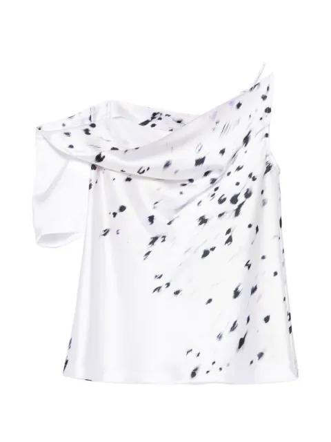 draped-detail blouse by IRO