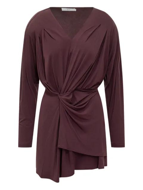 draped knotted dress by IRO