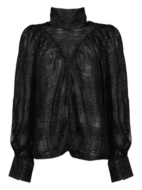 embellished turtleneck blouse by IRO