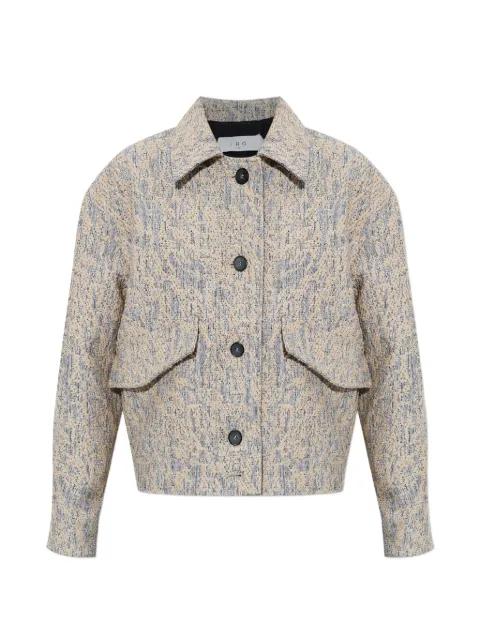 flap-pocket jacket by IRO