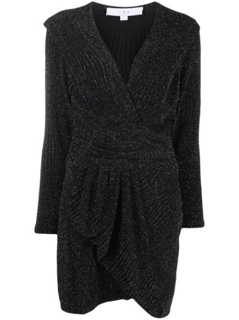 gathered-effect dress by IRO