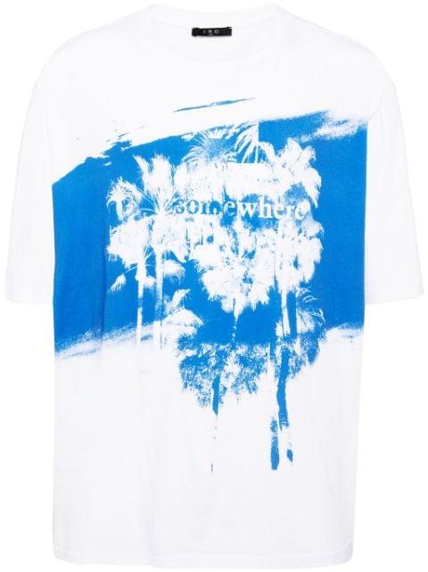 graphic-print cotton T-shirt by IRO