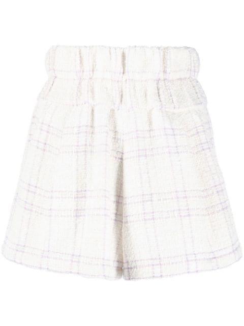 high-waist tweed shorts by IRO