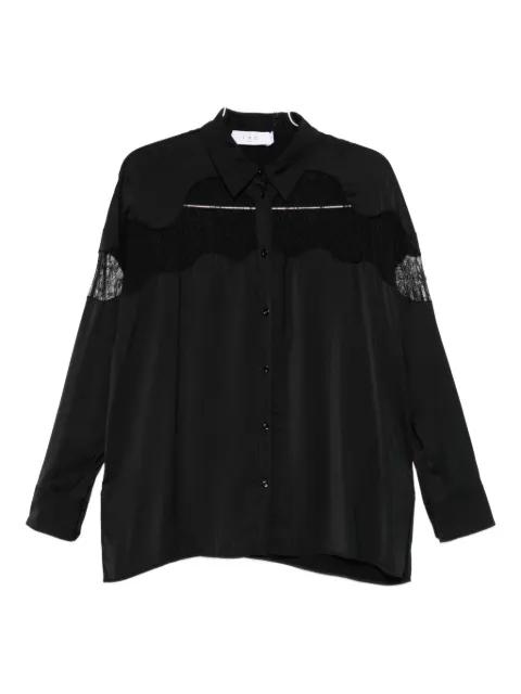 lace-insert shirt by IRO