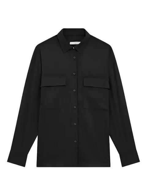 long-sleeve chest-pocket shirt by IRO