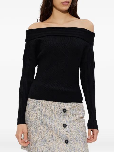 off-shoulder sweater by IRO