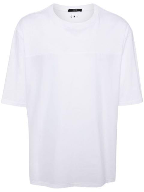 panelled cotton T-shirt by IRO