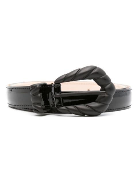 patent leather belt by IRO