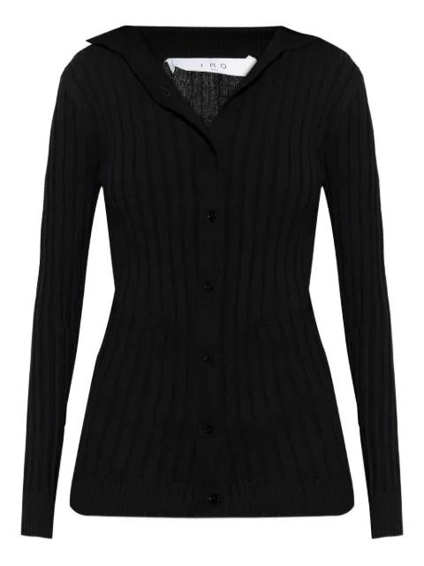 ribbed buttoned cardigan by IRO