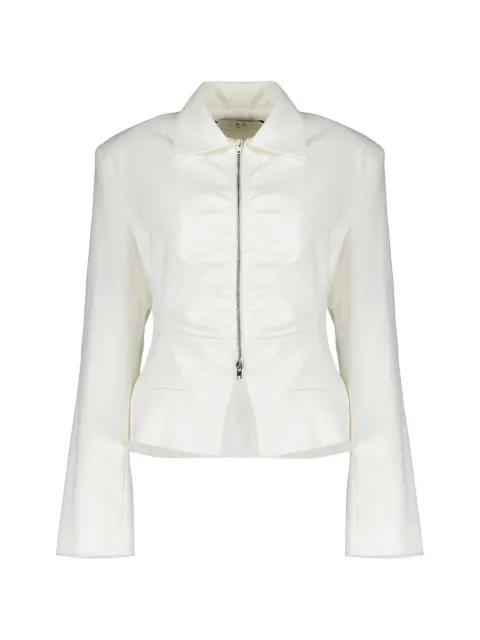 ruched zip-up jacket by IRO