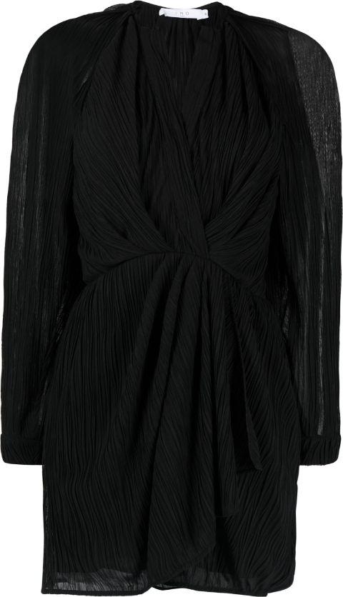 semi-sheer draped minidress by IRO