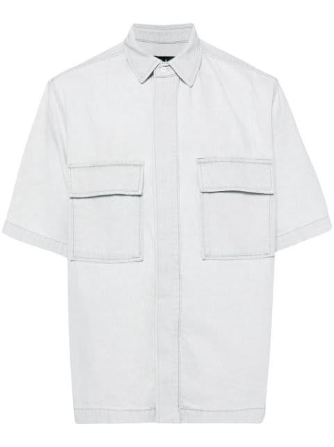 short-sleeve denim shirt by IRO