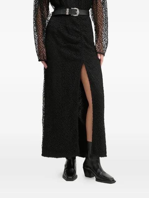 slit midi skirt by IRO