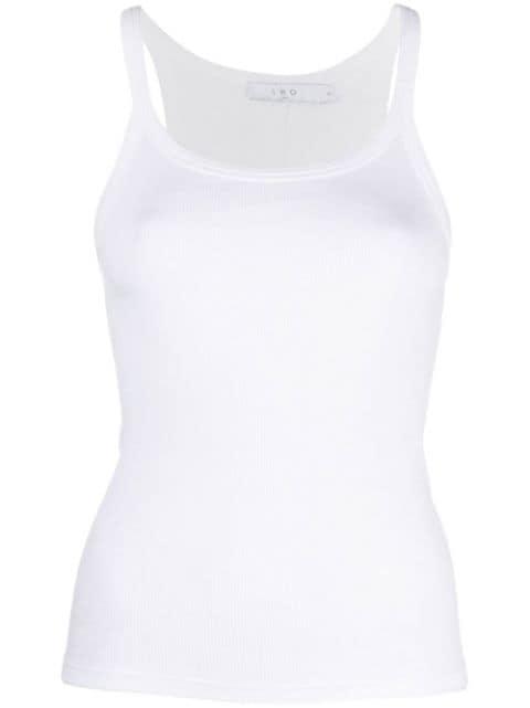 spaghetti-straps cotton top by IRO