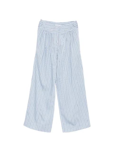 stripe-pattern trousers by IRO