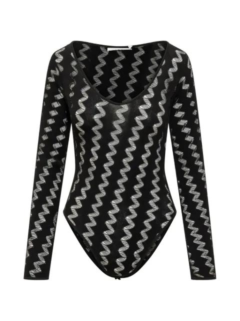 zigzag V-neck body by IRO