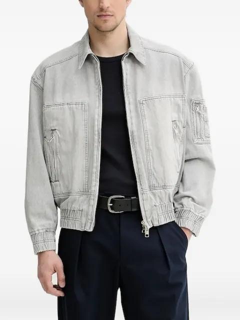 zip-fastening denim jacket by IRO