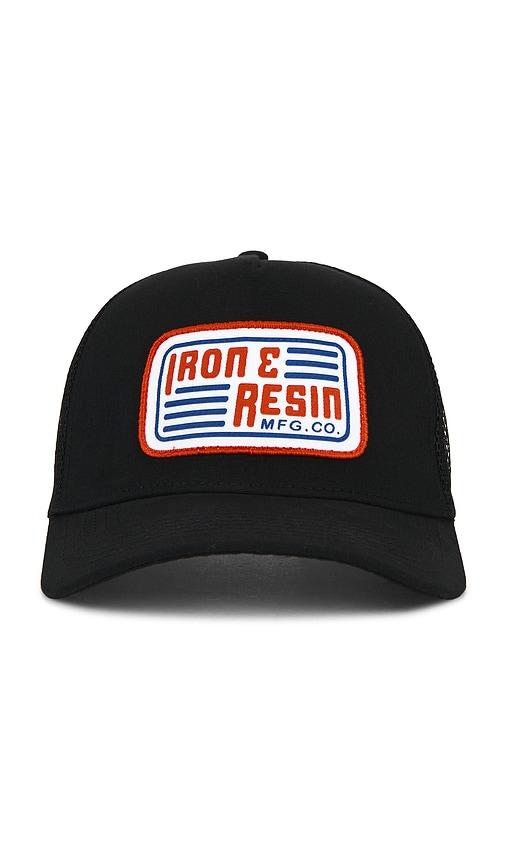 Iron & Resin America Hat in Black by IRON&RESIN