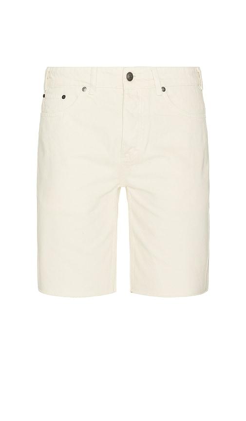Iron & Resin Hector Shorts in White by IRON&RESIN