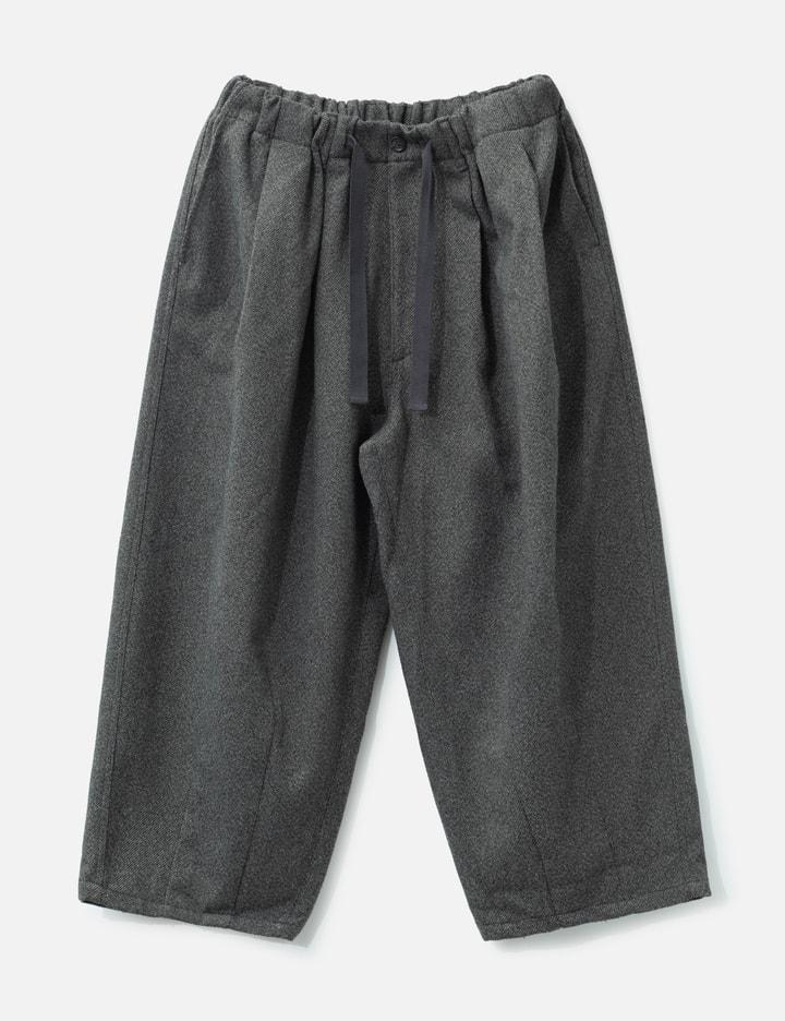 Herringbone Loose Pants by IS-NESS