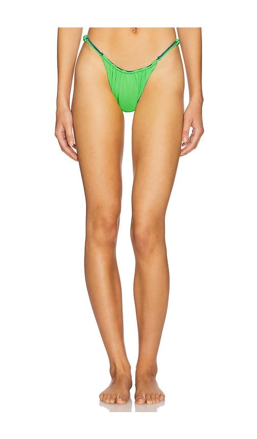 ISA BOULDER Swinger Bikini Bottom in Turquoise by ISA BOULDER