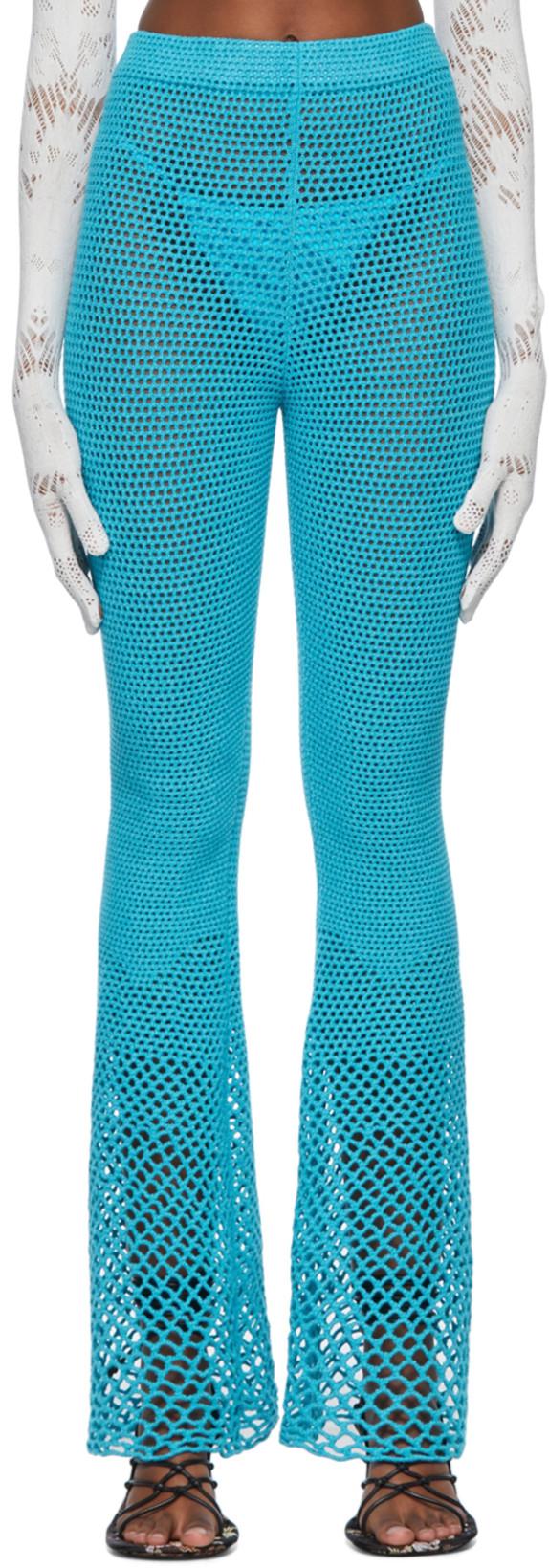 SSENSE Exclusive Blue Lounge Pants by ISA BOULDER