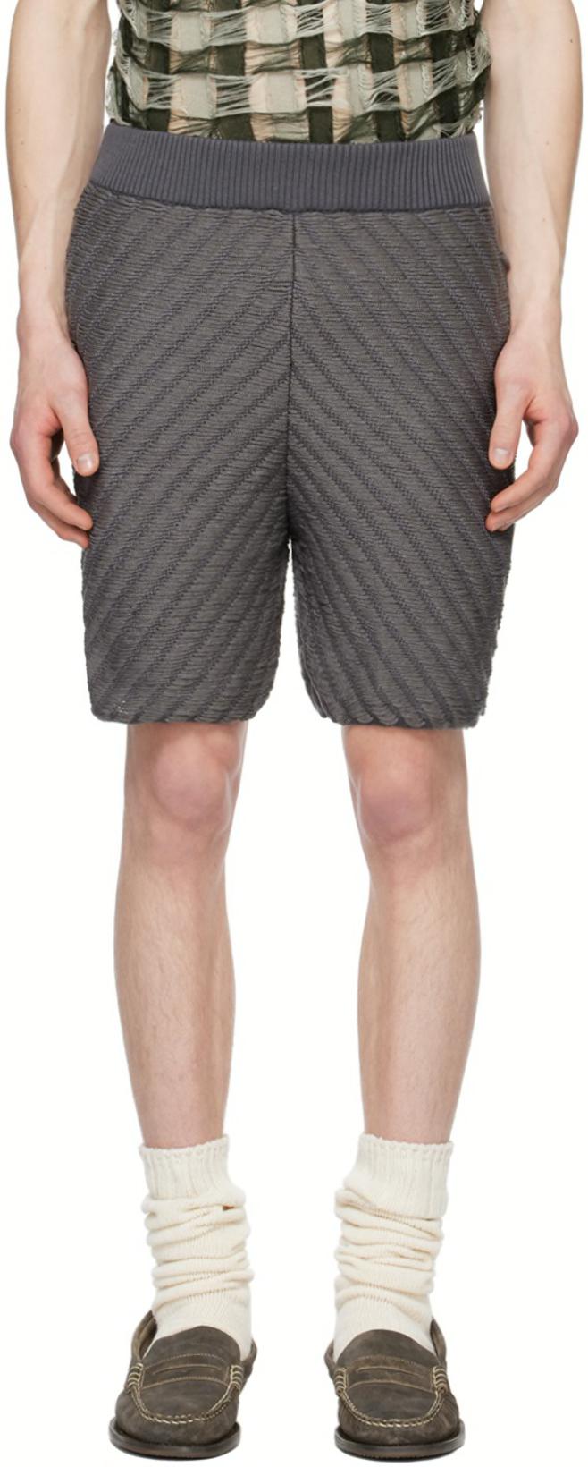 SSENSE Exclusive Gray Shorts by ISA BOULDER
