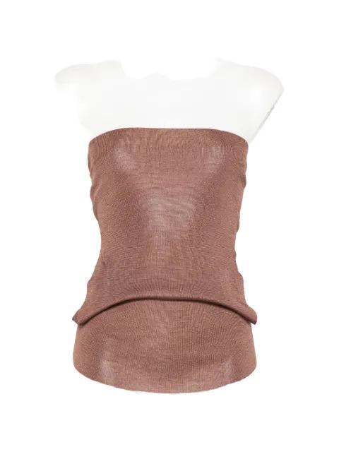 strapless layered top by ISA BOULDER