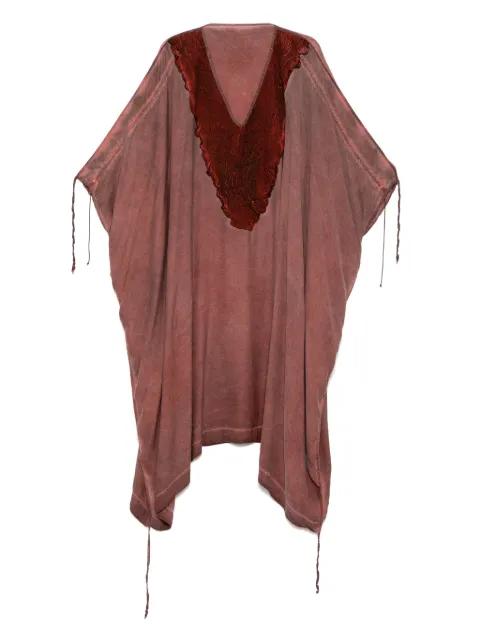 V-neck dress by ISAAC SELLAM EXPERIENCE