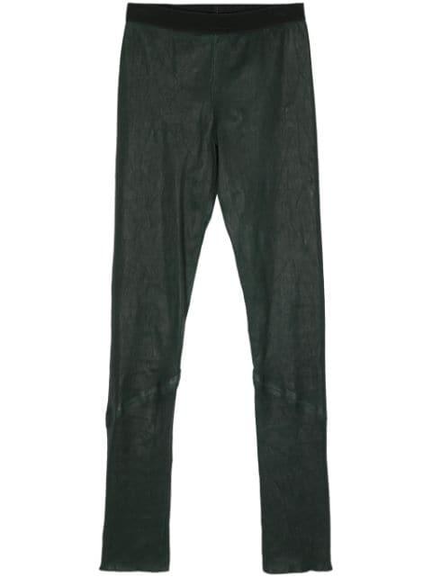 leather skinny trousers by ISAAC SELLAM EXPERIENCE