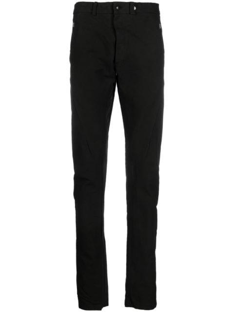logo-plaque tapered trousers by ISAAC SELLAM EXPERIENCE
