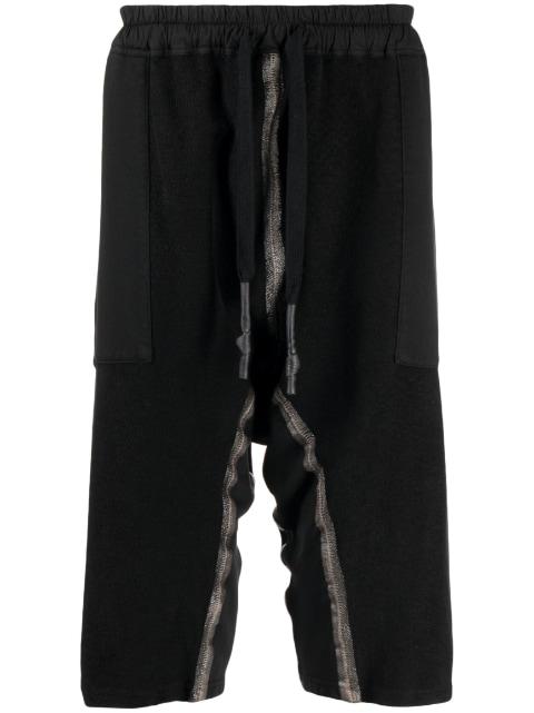 strap-detail shorts by ISAAC SELLAM EXPERIENCE