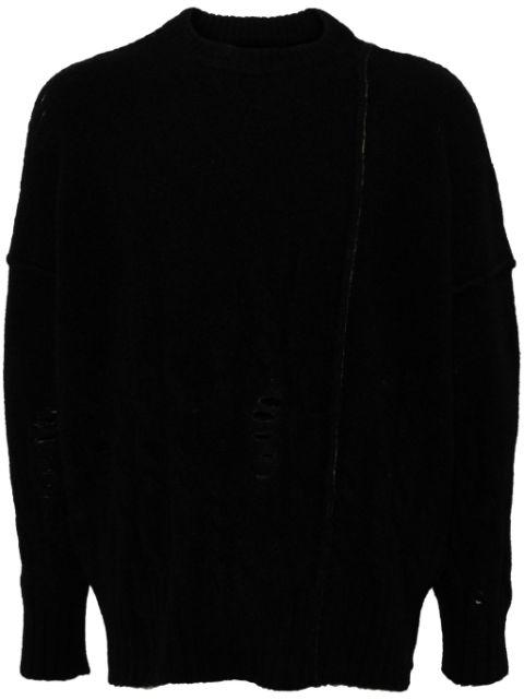 crew -neck jumper by ISABEL BENENATO