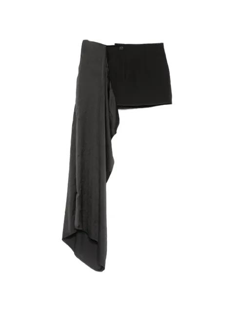 draped-detail mini skirt by ISABEL BENENATO