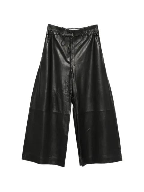 drawstring wide-leg trousers by ISABEL BENENATO