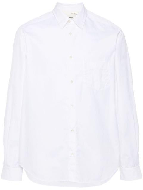long-sleeve poplin shirt by ISABEL BENENATO