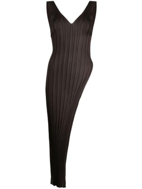 sleeveless ribbed-knit dress by ISABEL BENENATO