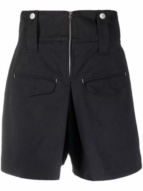 A-line cotton shorts by ISABEL MARANT