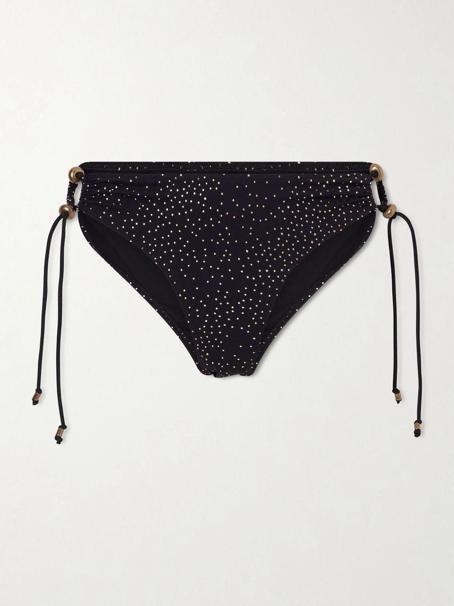 Alvina embellished polka-dot bikini briefs by ISABEL MARANT