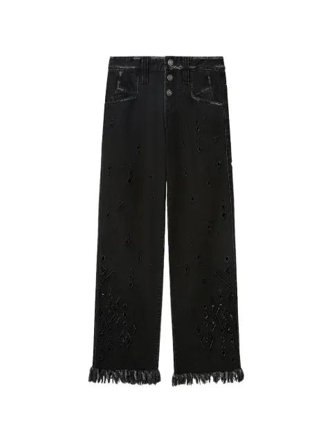 Amia cut-out jeans by ISABEL MARANT