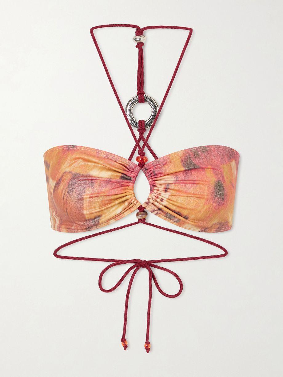 Analia embellished bikini top by ISABEL MARANT
