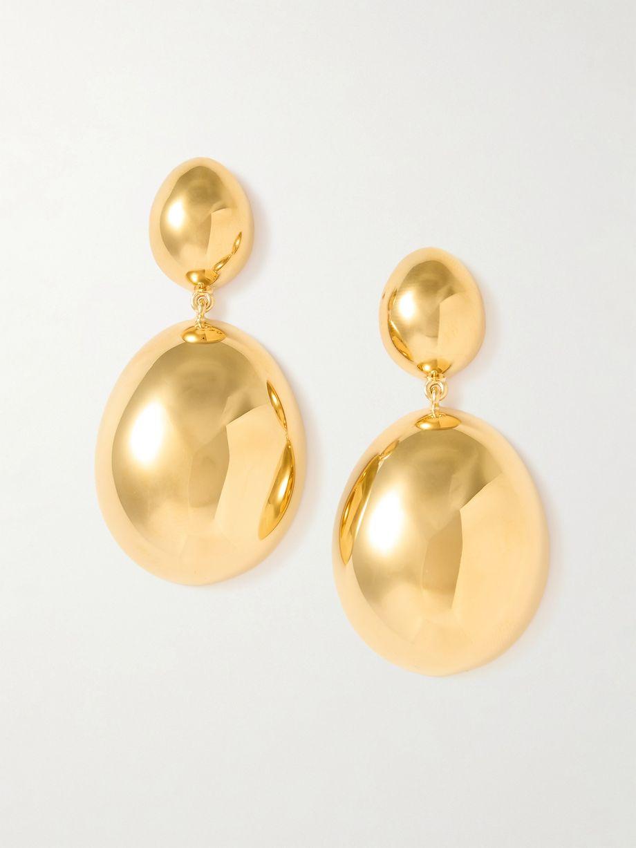 Awa gold-tone earrings by ISABEL MARANT