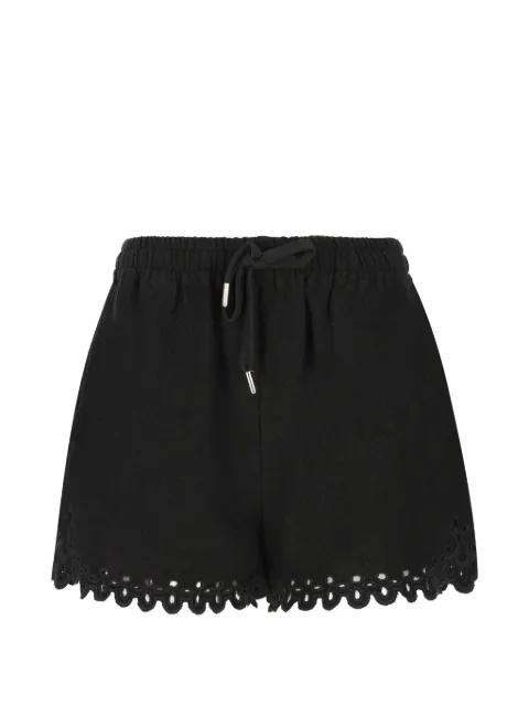 Balyme broderie-anglaise shorts by ISABEL MARANT