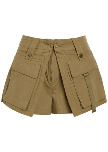 Barta canvas shorts by ISABEL MARANT