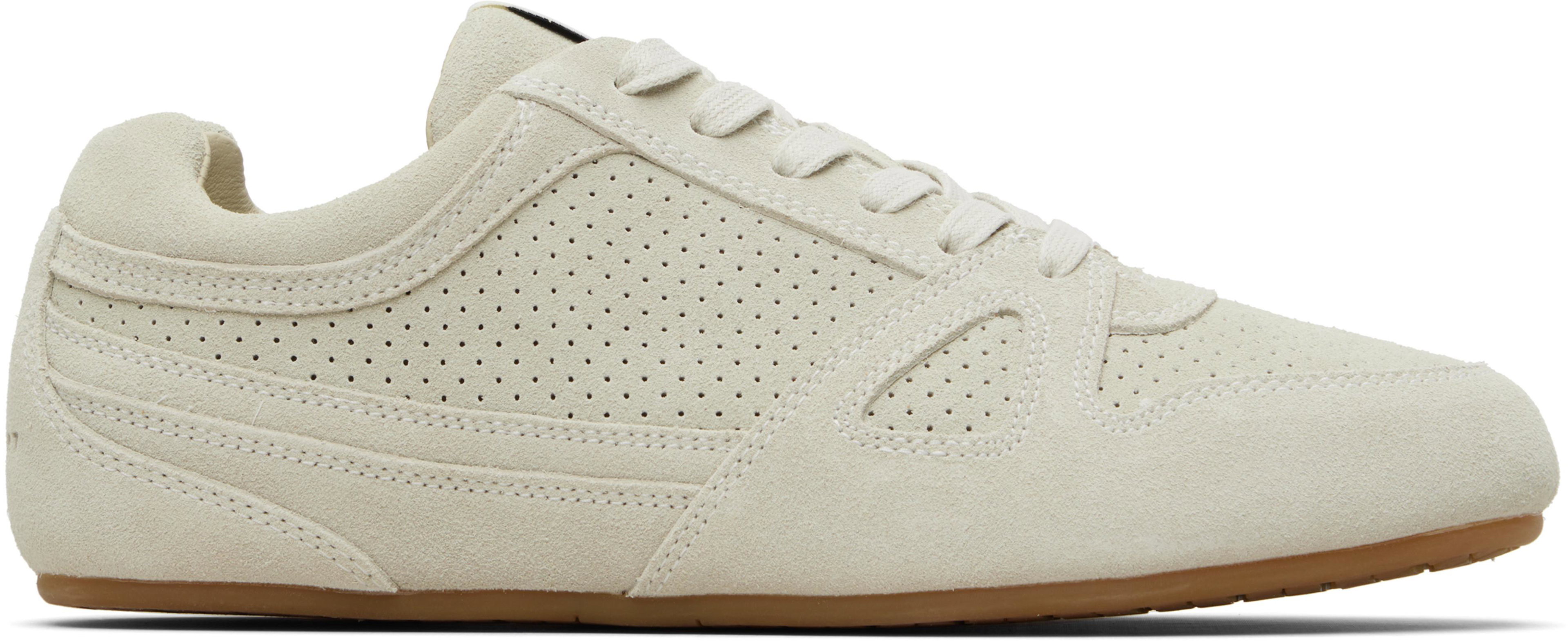 Beige Sennyh Low Sneakers by ISABEL MARANT