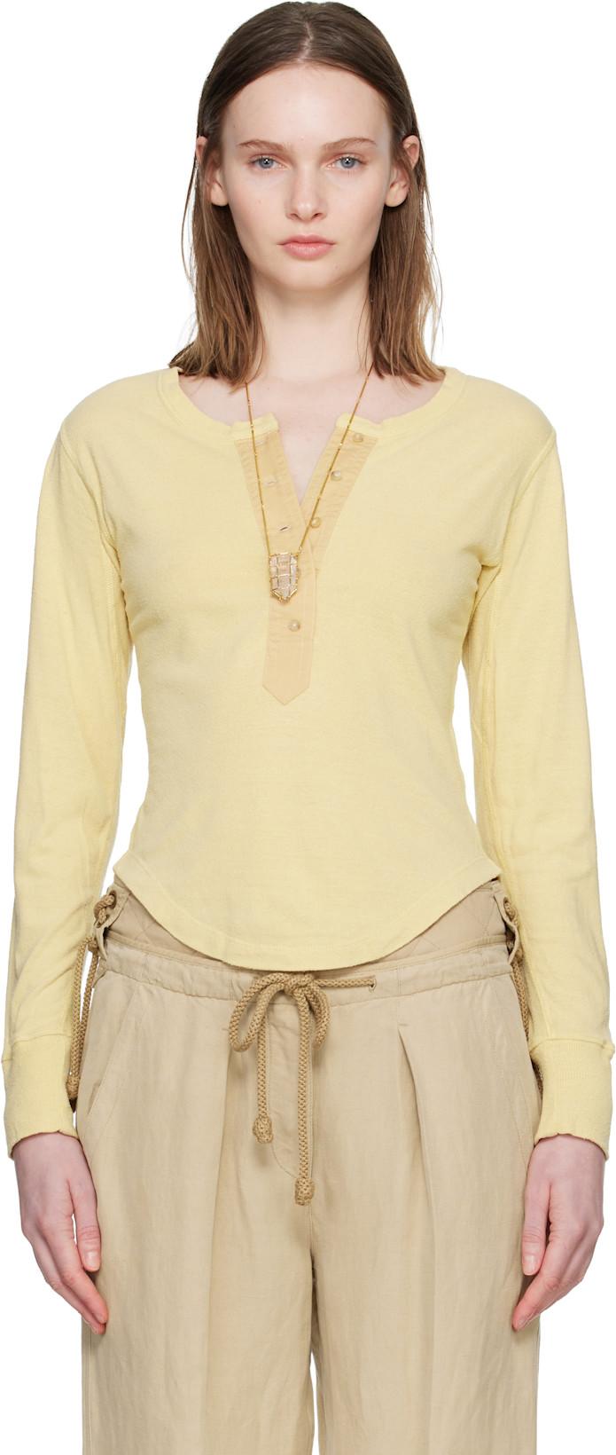 Beige Talicia Henley by ISABEL MARANT