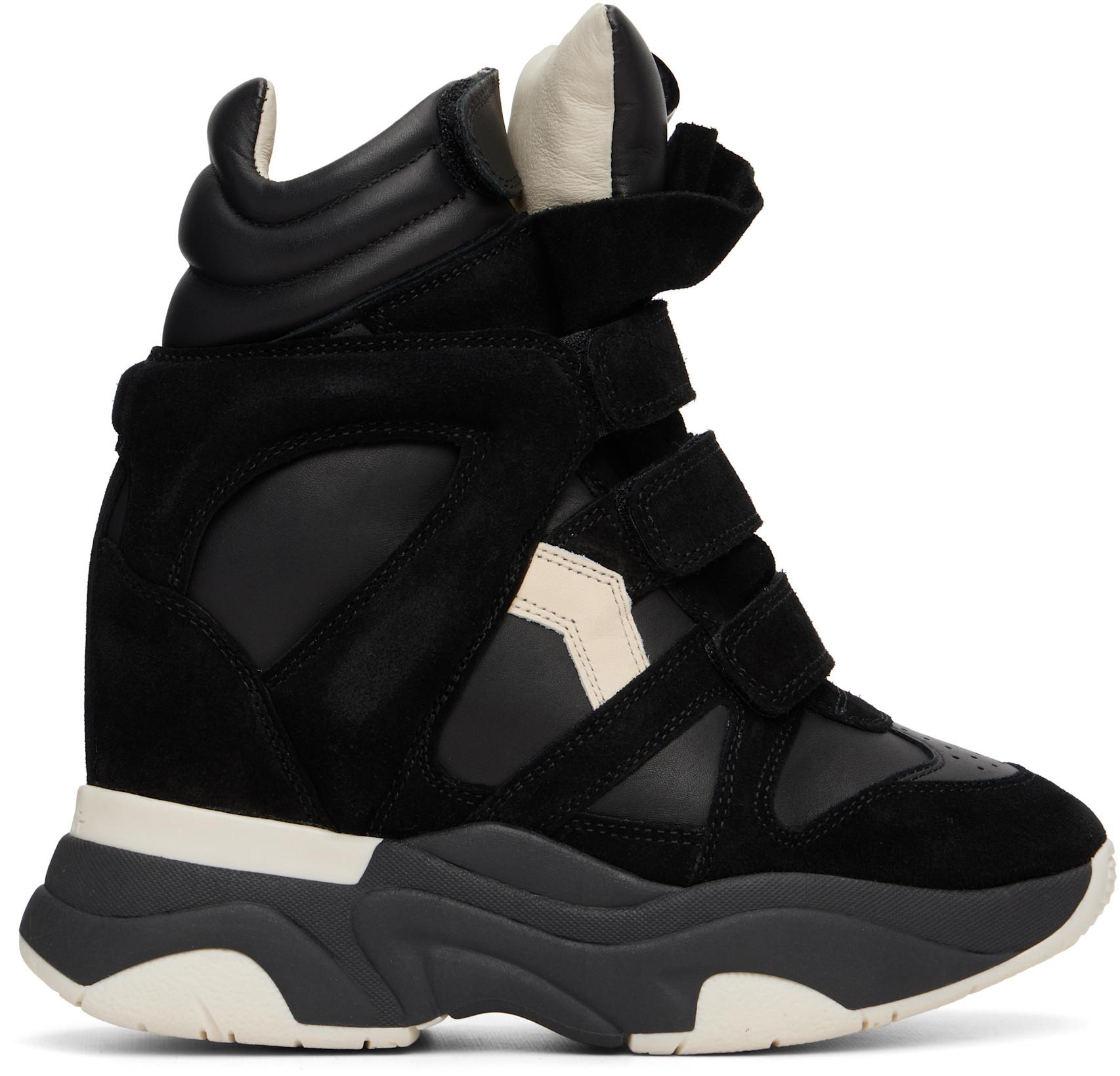 Black Balskee Sneakers by ISABEL MARANT