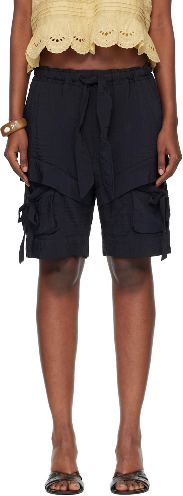 Black Bermia Shorts by ISABEL MARANT