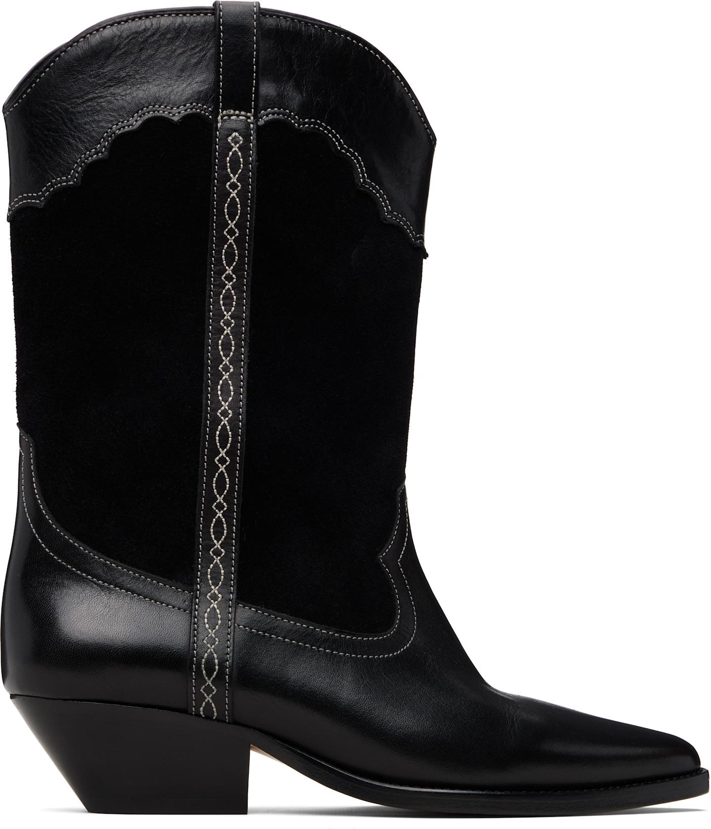 Black Duerto Boots by ISABEL MARANT